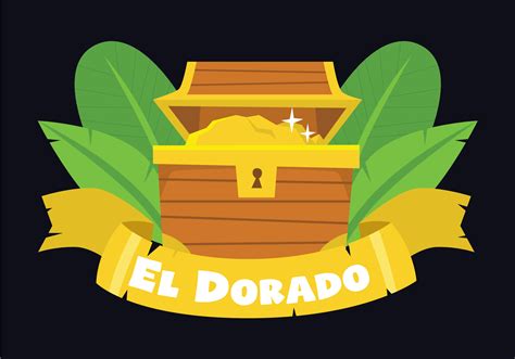 El Dorado Treasure Box 187095 Vector Art at Vecteezy