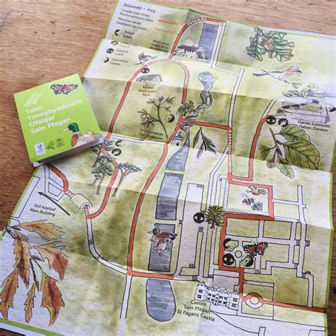 Illustrated map for St Fagans Museum | Frank Duffy graphic designer & illustrator in South Wales