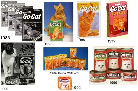 BRITISH CAT FOOD BRANDS - A HISTORY