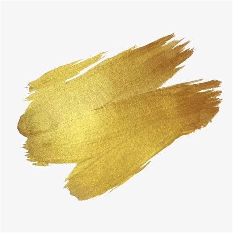 Gold Painting Hd Transparent, Gold Paint, Paint, Ink Marks, Golden PNG Image For Free Download ...