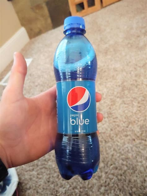 Just got my bottle of Pepsi Blue today : r/Pepsi