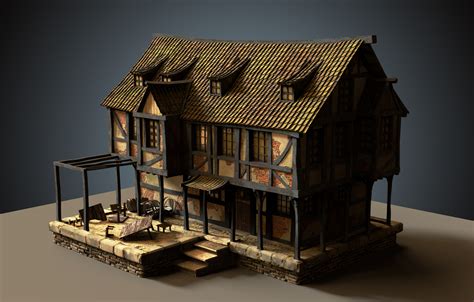 ArtStation - Medieval tavern