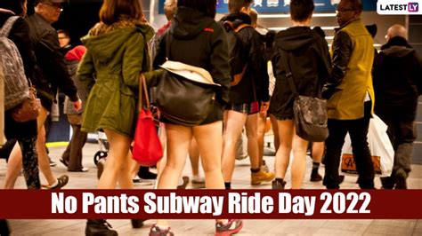 No Pants Subway Ride Day 2022 Date, History & Significance: Everything ...