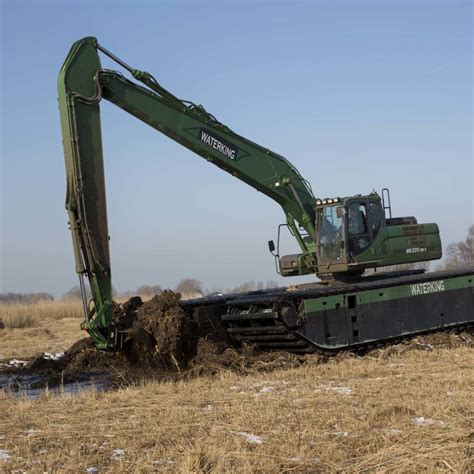 Swamp excavator WK 220 NG-5 SEMI for multi purpose use