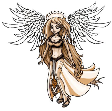 angel tattoos png - Clip Art Library