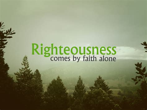 RIGHTEOUSNESS IS NOW BY FAITH – Holiness Revival Movement Worldwide Europe