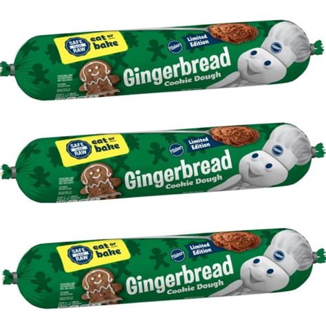 Pillsbury Is Bringing Out Gingerbread Cookie Dough This Christmas