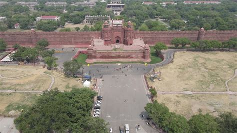 Red Fort Aerial View in Delhi, India image - Free stock photo - Public Domain photo - CC0 Images