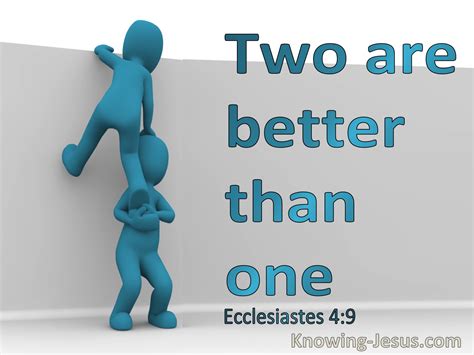 What Does Ecclesiastes 4:9 Mean?