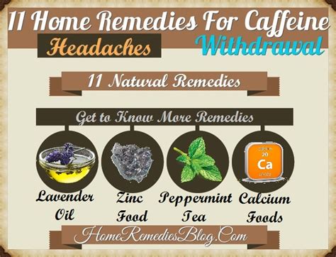 11 Home Remedies For Caffeine Withdrawal & Headache - Home Remedies Blog