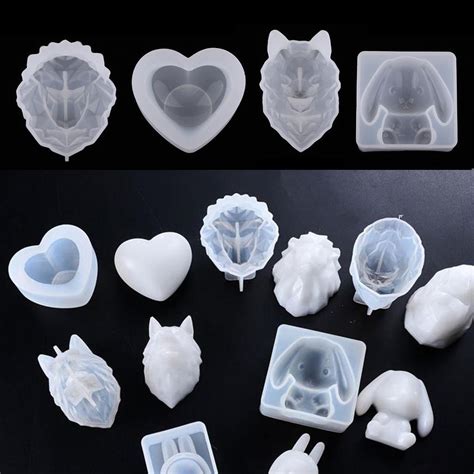 Silicone 3D Mold For Jewelry Making Resin Casting Animal Craft DIY ...