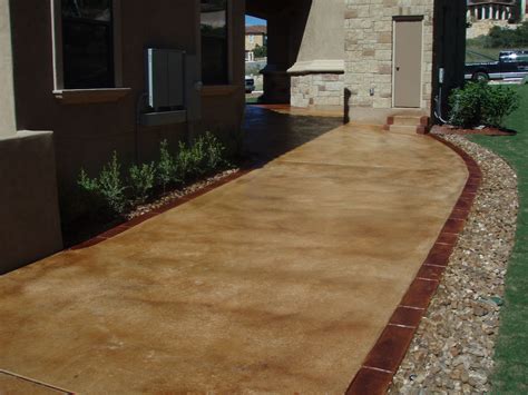 Stained concrete driveways, patios, sidewalks, garages | Stained ...