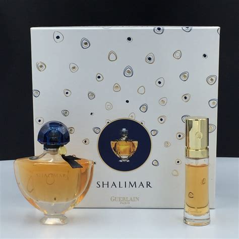 Guerlain Shalimar Gift Set 50ml Eau De Parfum Spray + 15ml Purse Spray