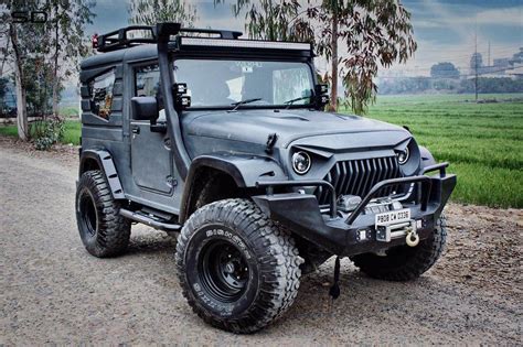 Beast Matt Black Thar 4x4 | Dream cars jeep, Jeep truck, Dream cars