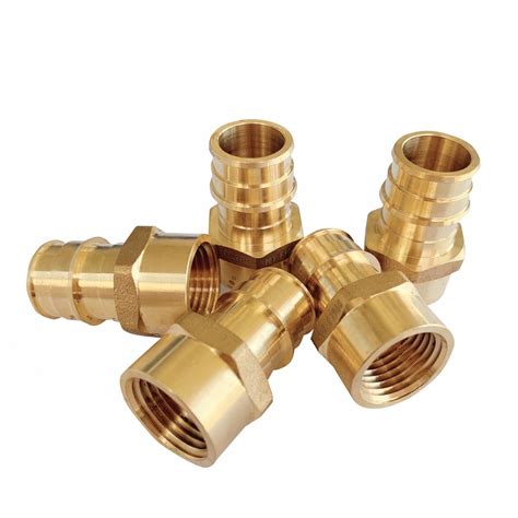 EFIELD 2 PCS Pex A 3/4"X1" Female NPT Adapter Expansion Brass Fittings ,No Lead | eBay