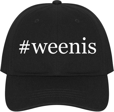 The Town Butler #weenis - A Nice Comfortable Adjustable Hashtag Dad Hat Cap at Amazon Men’s ...