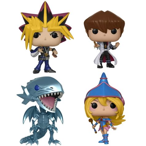 Funko POP! Animation Yu-Gi-Oh! Series 1 Collectors Set - Yami Yugi, Seto Kaiba, Blue Eyes White ...