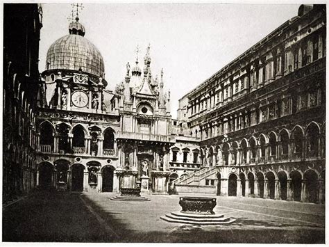 The Ducal Palace at Venice. The Palace of the Doges.