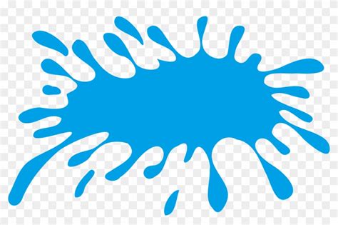 Blur Clipart Splat - Blue Slime Png - Free Transparent PNG Clipart Images Download