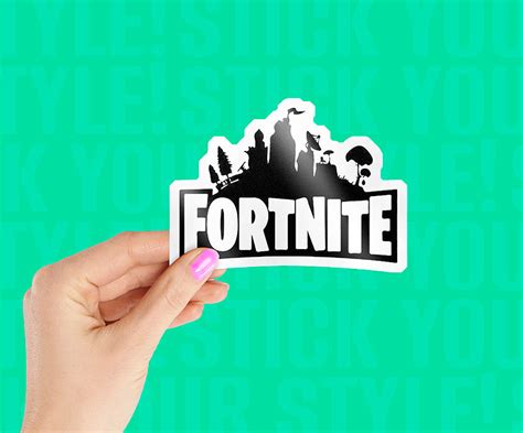 Fortnite Battle logo Sticker – Stickkar.in