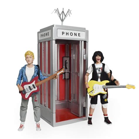 Bill and Ted's Excellent Adventure Fig Biz Phone Booth - Toy Nerds