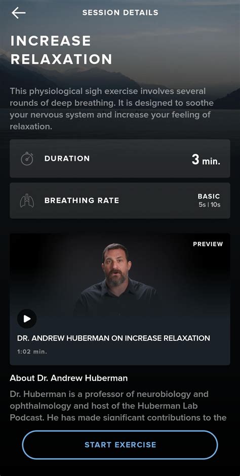 Two new Huberman breathing exercises added to the WHOOP App : r/HubermanLab