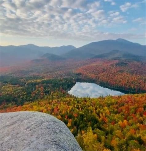 This Adirondack Hike's Fall Foliage Views Are Simply Magical