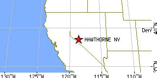 Hawthorne, Nevada (NV) ~ population data, races, housing & economy