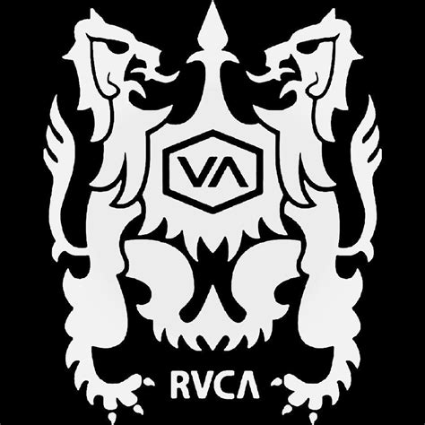 Rvca Crest Logo Vinyl Decal Sticker