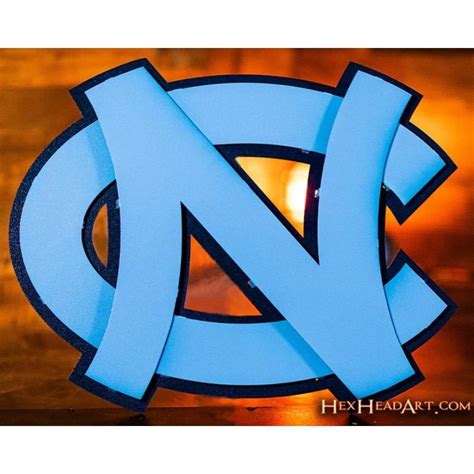 UNC Logo 3D Metal Art - 21" X 18" - Alumni Hall