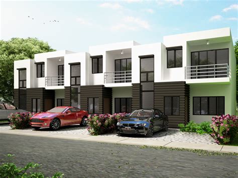 Townhouse Plans Series : PHP-2014010 - Pinoy House Plans