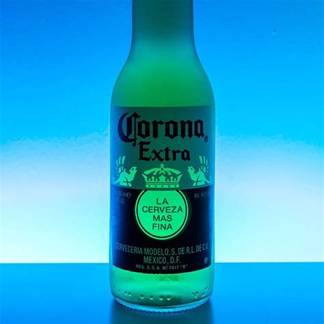 Corona under blue(ish) light 🍺🍵 #corona #beer #led #blue… | Flickr