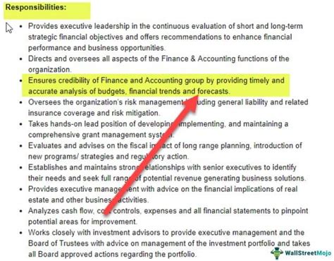 CFO Job Description | Qualification & Role of Chief Financial Officer