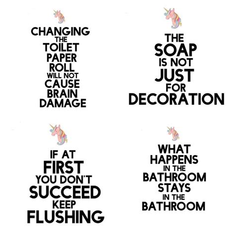 Funny {but true} DIY Bathroom Art {Free Printable | Bathroom signs, Funny bathroom decor, Funny ...