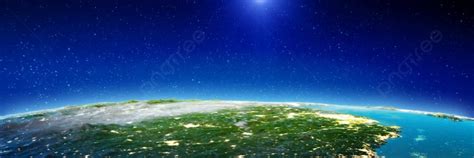 Planet Earth At Night Elements Of This Image Furnished By Nasa 3d ...