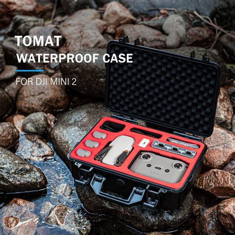 DJI Mini 2 SE Case Waterproof Hard Carrying Case for DJI Mini 2 /Mini 2 SE Fly More Combo ...