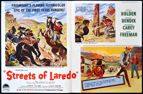 STREETS OF LAREDO | Rare Film Posters