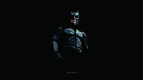 HD wallpaper: 4K, Superheroes, Black, 8K, DC Comics, Minimal, Batman ...