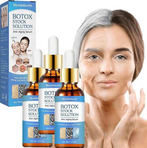 Botox Stock Solution Facial Serum - Youthfully Botox Face Botox Anti-Wrinkle Serum, Instant Anti ...