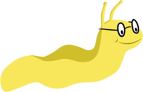 Banana Slug - Banana Slug Cartoon - Free Transparent PNG Clipart - Clip Art Library