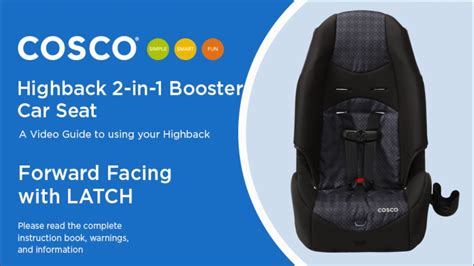 Cosco Car Seat Installation Manual | Elcho Table