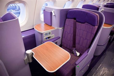 Photo tour: Thai Airways Airbus A380 first business economy seats ...