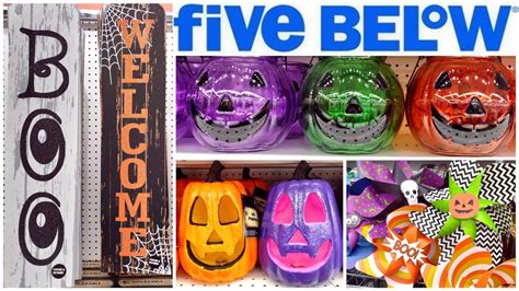 FIVE BELOW HALLOWEEN DECOR & COSTUMES 2019 - YouTube