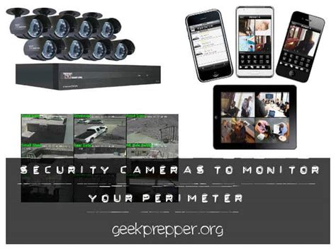 Security Cameras to Monitor your Perimeter | GeekPrepper.com