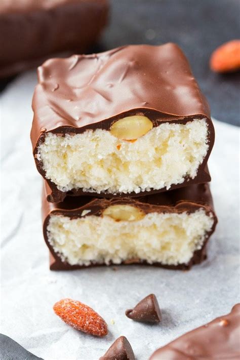 Homemade No Bake Almond Joy Bars (Paleo, Vegan, Gluten Free)