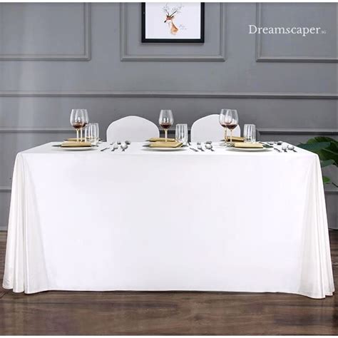 Extra Large White Table Cloth | Singapore Table Chairs Rental