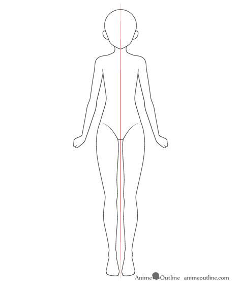 Body Drawing Outline Female