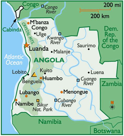 Luanda Map - Guide of the World