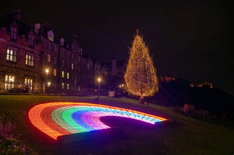 Edinburgh's Christmas lights up the capital to thank key workers - The ...