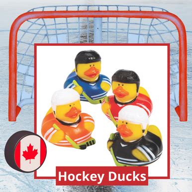 Ducks - Hockey Ducks - 12/Pkg - 2 inch - Treasure Tower Rewards Canada Ltd.